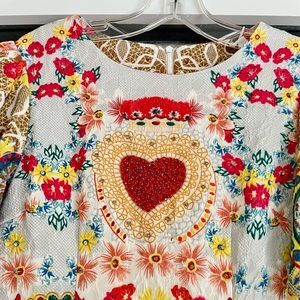 Ezpopsy Boutique Dress with Beads Size Medium NWT